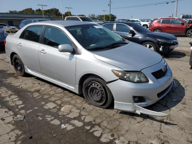 1NXBU40E29Z024561 - 2009 TOYOTA COROLLA BASE SILVER photo 4