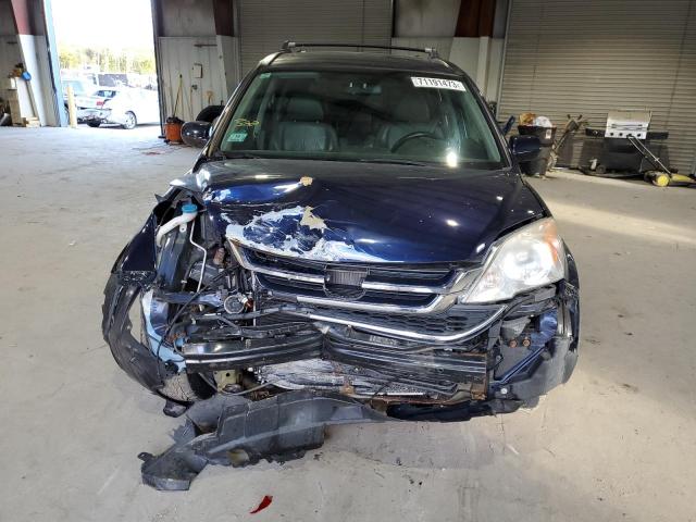 5J6RE4H74BL019731 - 2011 HONDA CR-V EXL BLUE photo 5