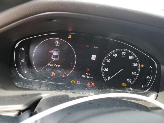 1HGCV1F38KA176038 - 2019 HONDA ACCORD SPORT WHITE photo 9