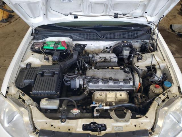 1HGEJ8645YL047242 - 2000 HONDA CIVIC EX WHITE photo 11
