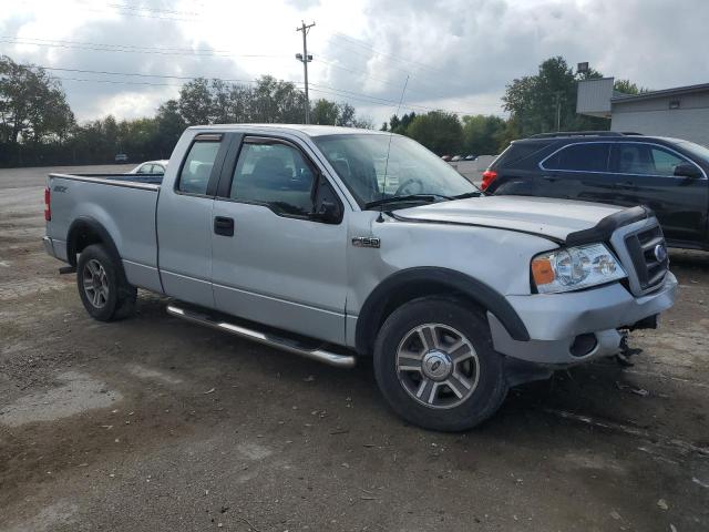 1FTRX12W28FC16709 - 2008 FORD F150 SILVER photo 4