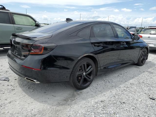 1HGCV1F33KA143447 - 2019 HONDA ACCORD SPORT Siyah fotoğraf 3