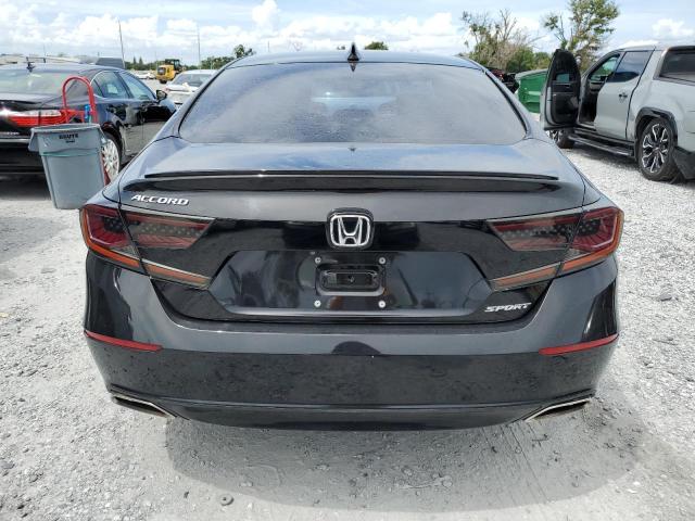 1HGCV1F33KA143447 - 2019 HONDA ACCORD SPORT Siyah fotoğraf 6