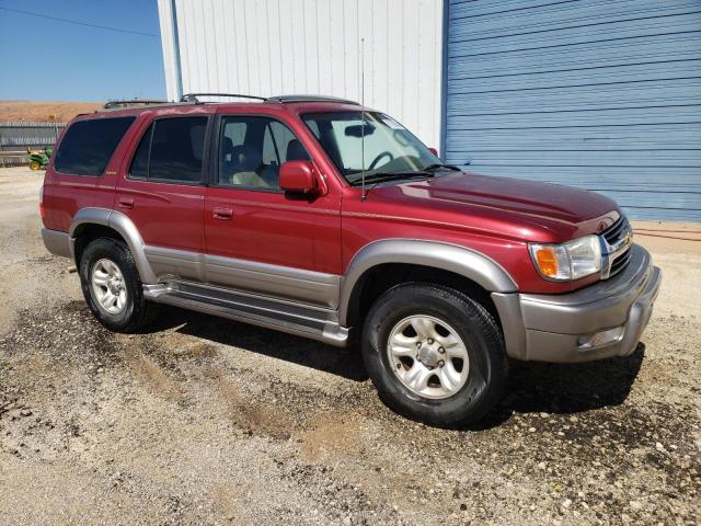 JT3HN87R419045869 - 2001 TOYOTA 4 RUNNER LIMITED RED photo 4