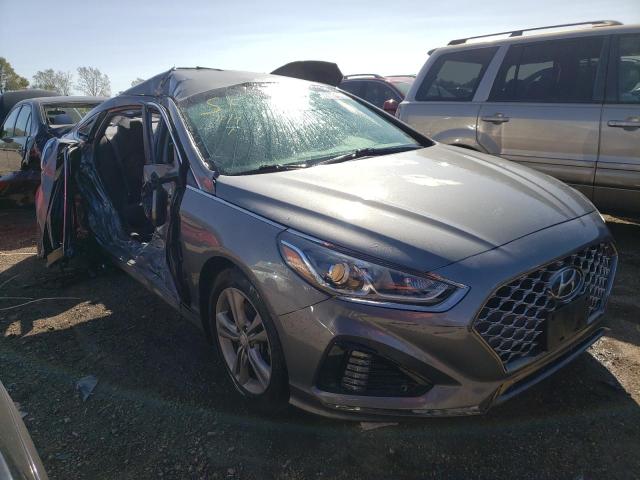 5NPE34AFXKH811091 - 2019 HYUNDAI SONATA LIMITED GRAY photo 4