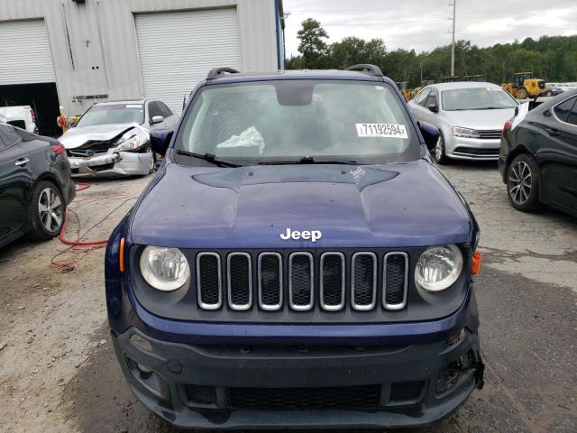 ZACCJABB1JPH73571 - 2018 JEEP RENAGADE LATITUDE BLUE photo 5