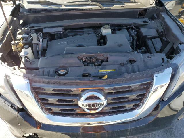 5N1DR2MN5JC641939 - 2018 NISSAN PATHFINDER S შავი ფოტო 12
