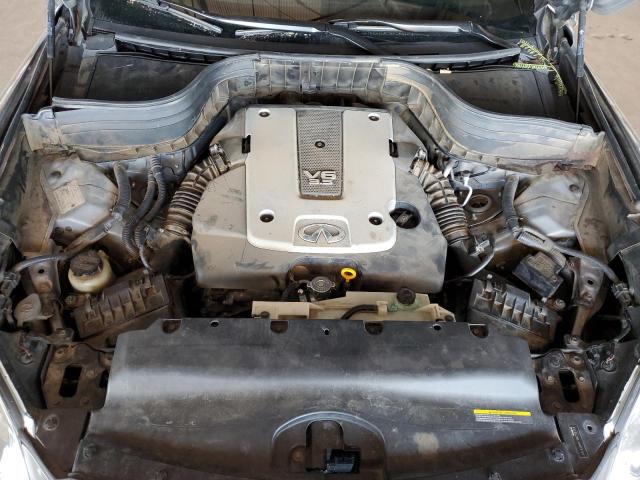 JN1AJ0HR1AM756308 - 2010 INFINITI EX35 BASE Մոխրագույն լուսանկար 11