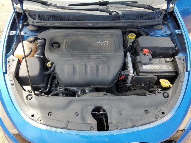 1C3CDFAA3FD392022 - 2015 DODGE DART SE BLUE photo 11