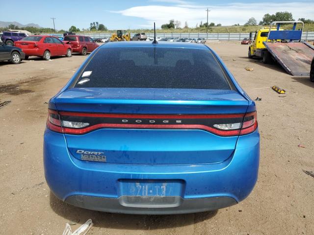 1C3CDFAA3FD392022 - 2015 DODGE DART SE BLUE photo 6