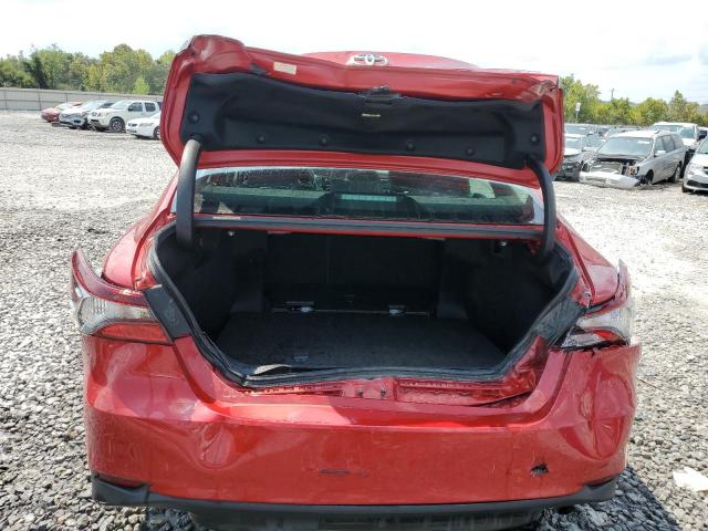 4T1C11AKXRU205892 - 2024 TOYOTA CAMRY LE RED photo 6