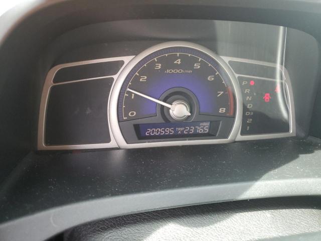 2HGFA16679H346324 - 2009 HONDA CIVIC LX-S WHITE photo 9