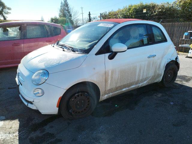 3C3CFFDR1FT663598 - 2015 FIAT 500 POP TWO TONE photo 1