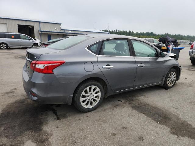 3N1AB7AP5KY206090 - 2019 NISSAN SENTRA S GRAY photo 3