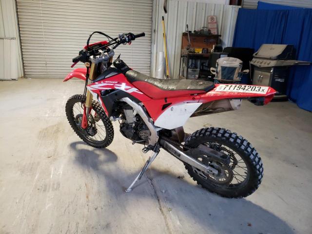 JH2PD1110KK001261 - 2019 HONDA CRF450 L RED photo 3