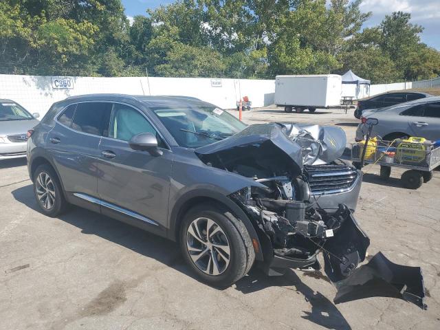 LRBFZNR40MD042037 - 2021 BUICK ENVISION ESSENCE Մոխրագույն լուսանկար 4