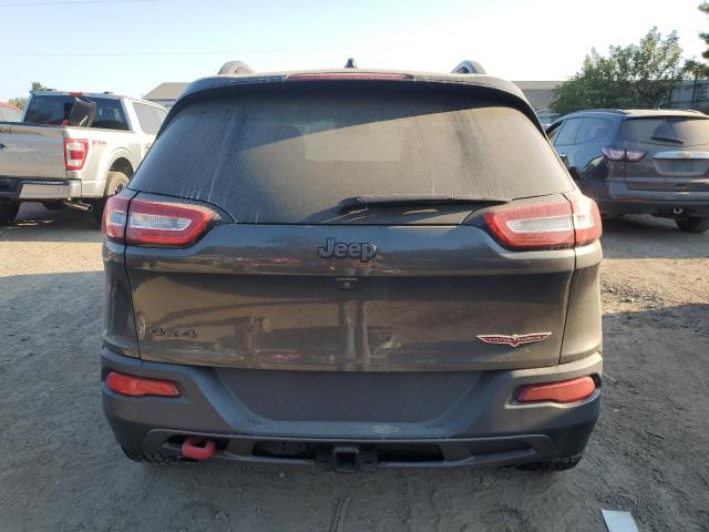 1C4PJMBS1FW610836 - 2015 JEEP CHEROKEE TRAILHAWK GRAY photo 6