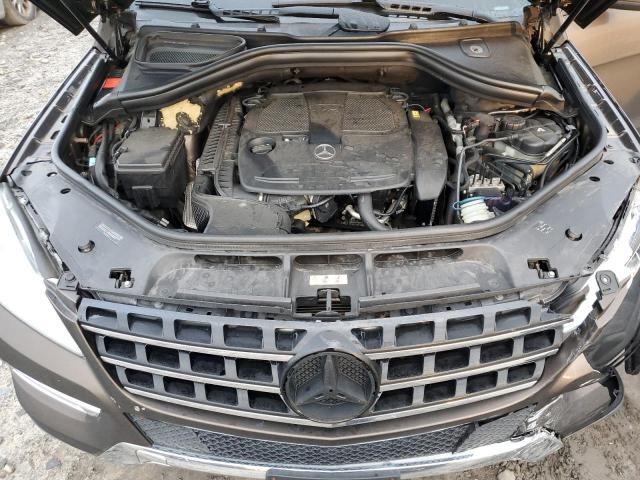 4JGDA5HB1CA093218 - 2012 MERCEDES-BENZ ML 350 4MATIC BROWN photo 11