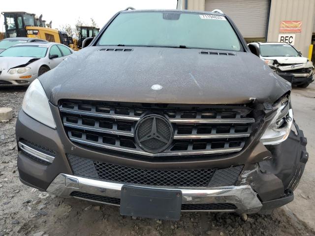 4JGDA5HB1CA093218 - 2012 MERCEDES-BENZ ML 350 4MATIC BROWN photo 5