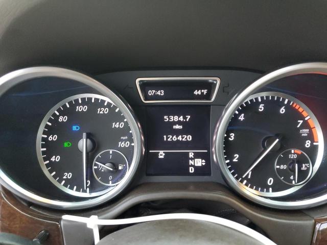 4JGDA5HB1CA093218 - 2012 MERCEDES-BENZ ML 350 4MATIC BROWN photo 9