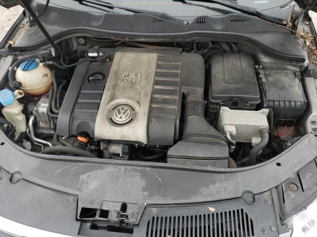 WVWJK73C28P037762 - 2008 VOLKSWAGEN PASSAT TURBO GRAY photo 11