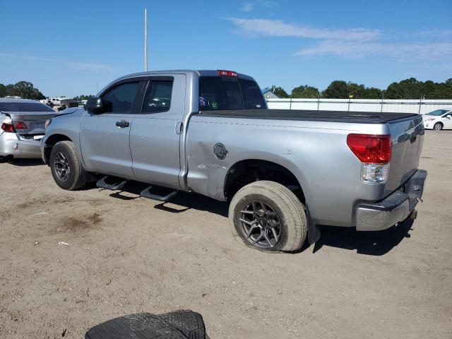 5TFRM5F12AX007694 - 2010 TOYOTA TUNDRA DOUBLE CAB SR5 SILVER photo 2