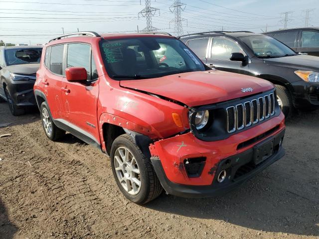 ZACNJBBBXKPK70540 - 2019 JEEP RENEGADE LATITUDE RED photo 4