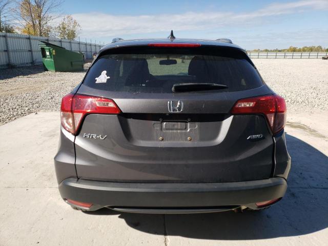 3CZRU6H77GM702298 - 2016 HONDA HR-V EXL GRAY photo 6