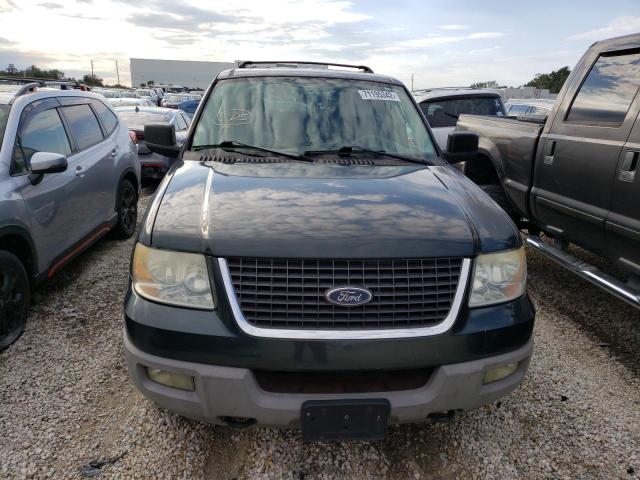 1FMPU16L23LC03769 - 2003 FORD EXPEDITION XLT GREEN photo 5