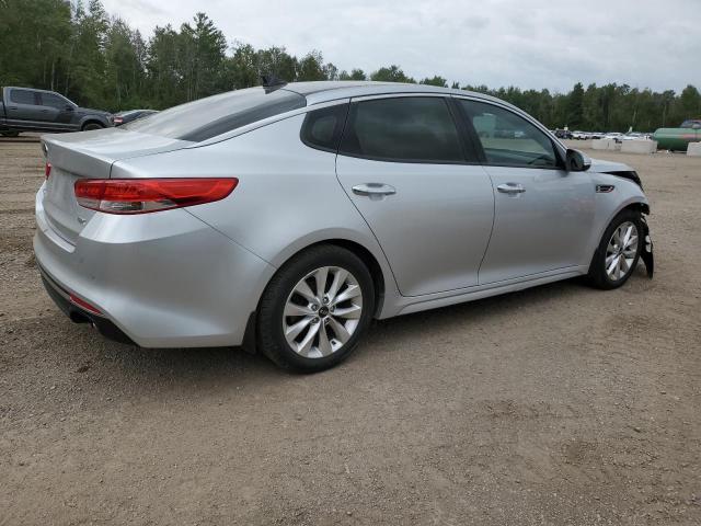5XXGU4L35GG001489 - 2016 KIA OPTIMA EX SILVER photo 3
