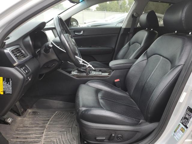 5XXGU4L35GG001489 - 2016 KIA OPTIMA EX SILVER photo 7