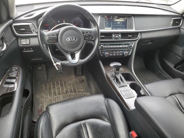 5XXGU4L35GG001489 - 2016 KIA OPTIMA EX SILVER photo 8