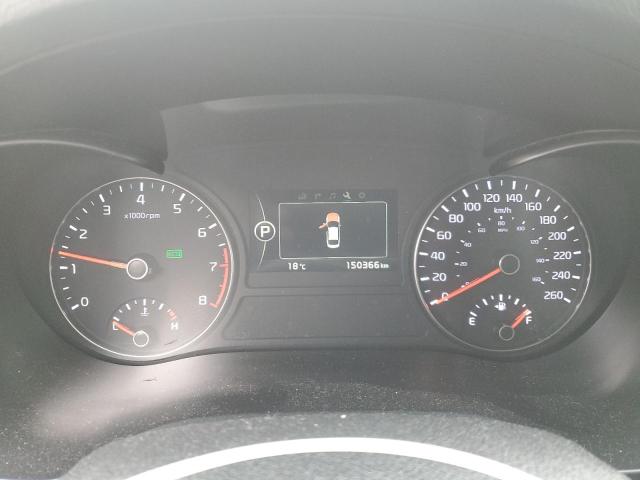 5XXGU4L35GG001489 - 2016 KIA OPTIMA EX SILVER photo 9