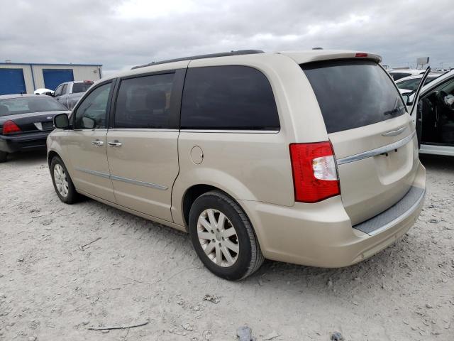2C4RC1CG7CR400600 - 2012 CHRYSLER TOWN & COU TOURING L CREAM photo 2