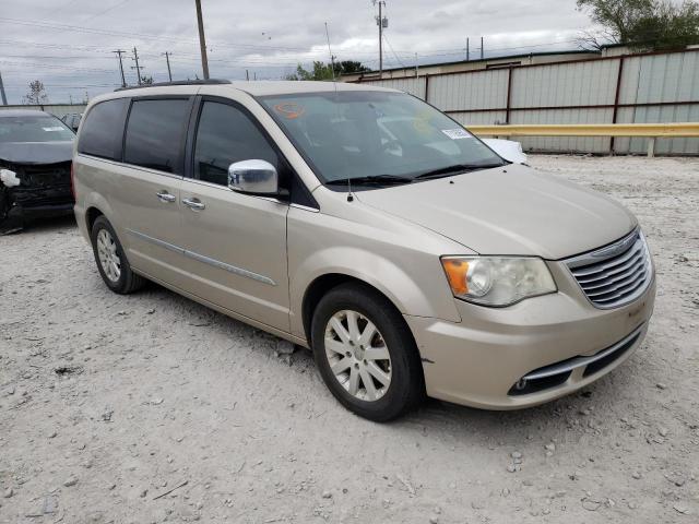 2C4RC1CG7CR400600 - 2012 CHRYSLER TOWN & COU TOURING L CREAM photo 4