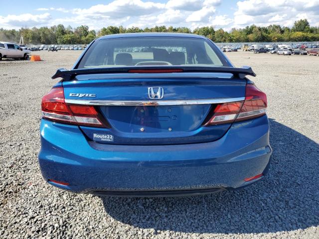 19XFB2F81EE273525 - 2014 HONDA CIVIC EX 蓝色 照片 6