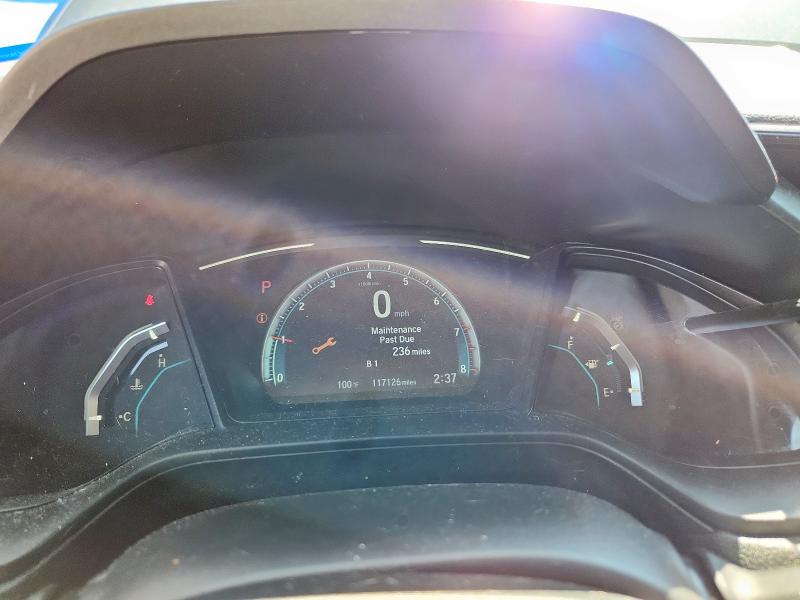 2HGFC2F69KH505012 - 2019 HONDA CIVIC LX ლურჯი ფოტო 9