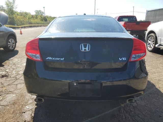 1HGCS2B82BA000098 - 2011 HONDA ACCORD EXL Siyah fotoğraf 6