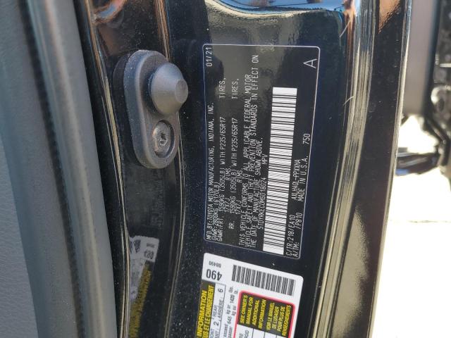 5TDYRKEC0MS018024 - 2021 TOYOTA SIENNA XLE 黑色 照片 13