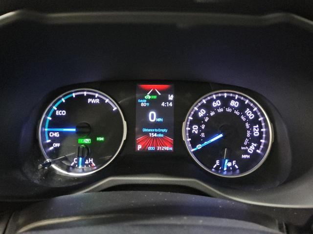 4T3RWRFV4MU030827 - 2021 TOYOTA RAV4 XLE GRAY photo 9