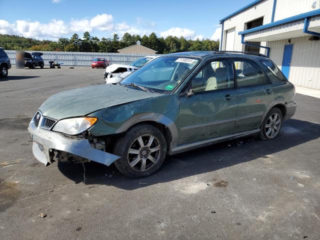 JF1GG63607H801784 - 2007 SUBARU IMPREZA OUTBACK SPORT GREEN photo 1