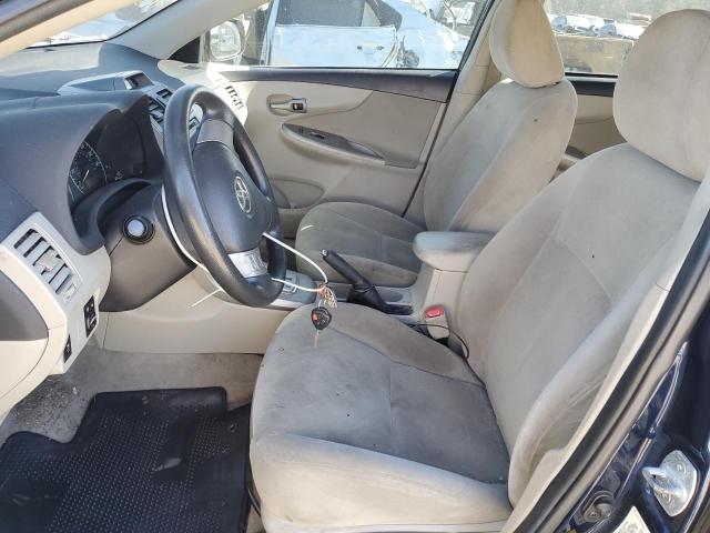 5YFBU4EEXCP003796 - 2012 TOYOTA COROLLA BASE BLUE photo 7