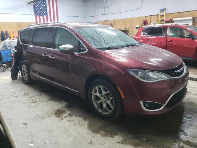 2C4RC1GG4JR292346 - 2018 CHRYSLER PACIFICA LIMITED MAROON photo 4
