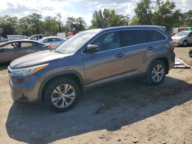 2015 TOYOTA HIGHLANDER XLE, 