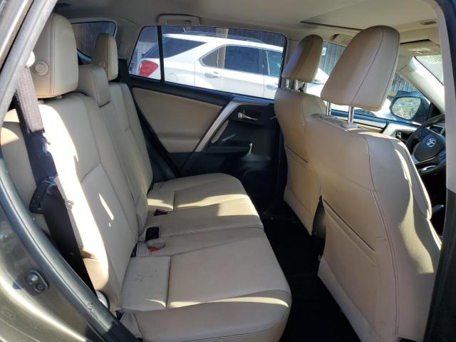 JTMDFREV6FD097201 - 2015 TOYOTA RAV4 LIMITED ნაცრისფერი ფოტო 10