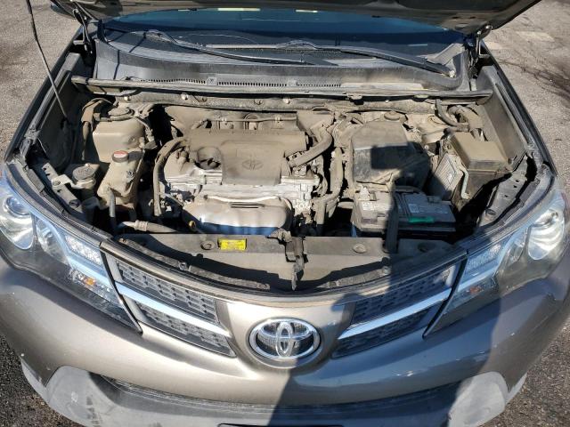 JTMDFREV6FD097201 - 2015 TOYOTA RAV4 LIMITED ნაცრისფერი ფოტო 11