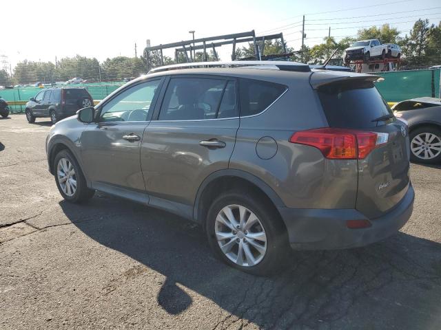 JTMDFREV6FD097201 - 2015 TOYOTA RAV4 LIMITED ნაცრისფერი ფოტო 2