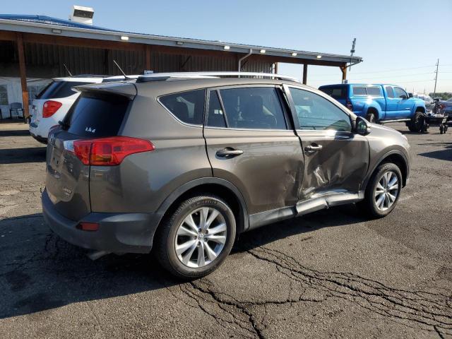 JTMDFREV6FD097201 - 2015 TOYOTA RAV4 LIMITED ნაცრისფერი ფოტო 3