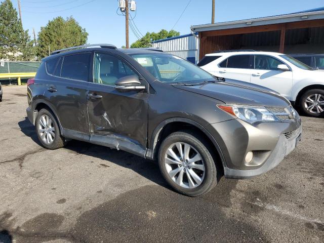 JTMDFREV6FD097201 - 2015 TOYOTA RAV4 LIMITED ნაცრისფერი ფოტო 4