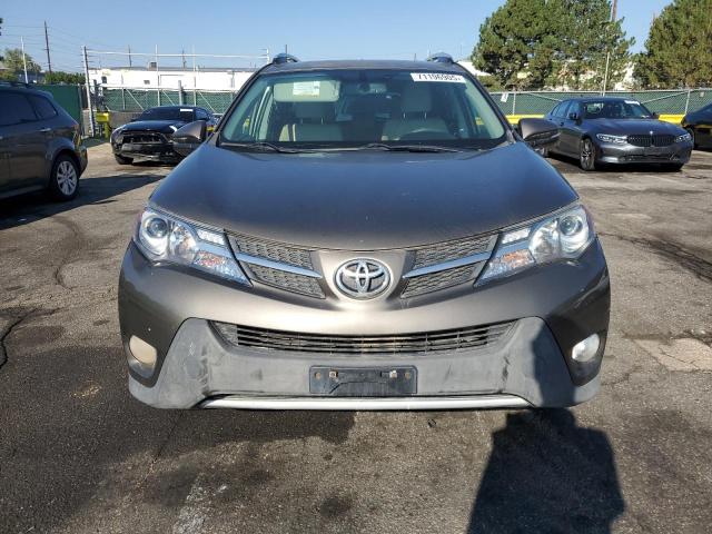 JTMDFREV6FD097201 - 2015 TOYOTA RAV4 LIMITED ნაცრისფერი ფოტო 5